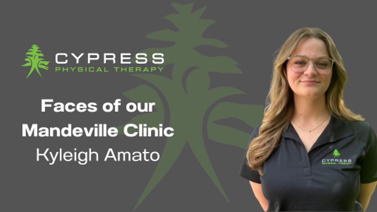 Kyleigh Amato- Office Manager at our Mandeville Clinic!