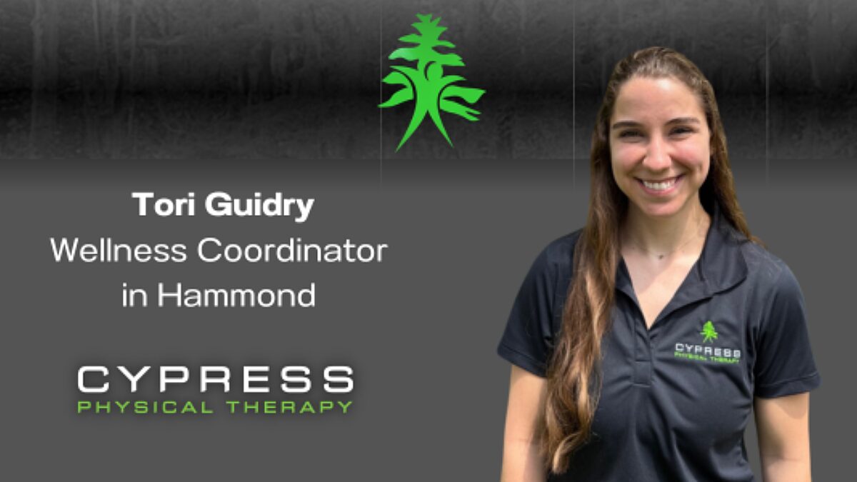 Tori Guidry- Wellness Coordinator in Hammond!